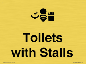 Toilets: Stalls and Wash Basin with Sanitary Bin